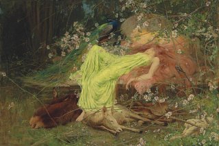 A Fairy Tale by Arthur Wardle Wall Art Painting Prints Poster Canvas Picture Hanging Photo Gift Idea Home Decor
