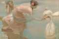 A Summer Morning By Rupert Bunny Wall Art Painting Prints Poster Canvas Picture Hanging Photo Gift Idea Home Decor
