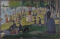 A Sunday Afternoon on the Island of La Grande Jatte By Georges Seurat Wall Art Painting Prints Poster Canvas Picture Hanging Photo Gift Idea Home Decor