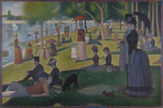 A Sunday Afternoon on the Island of La Grande Jatte By Georges Seurat Wall Art Painting Prints Poster Canvas Picture Hanging Photo Gift Idea Home Decor