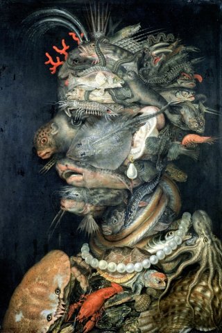 Acqua By Giuseppe Arcimboldo Wall Art Painting Prints Poster Canvas Picture Hanging Photo Gift Idea Home Decor