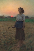 Art The Song of The Lark By Jules Breton Wall Art Painting Prints Poster Canvas Picture Hanging Photo Gift Idea Home Decor