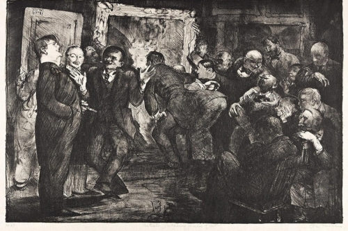Artists Judging Works of Art By George Bellows Wall Art Painting Prints Poster Canvas Picture Hanging Photo Gift Idea Home Decor