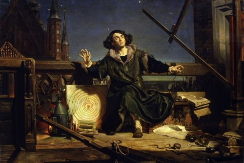 Astronomer Copernicus or Conversations with God By Jan Matejko Wall Art Painting Prints Poster Canvas Picture Hanging Photo Gift Idea Home Decor