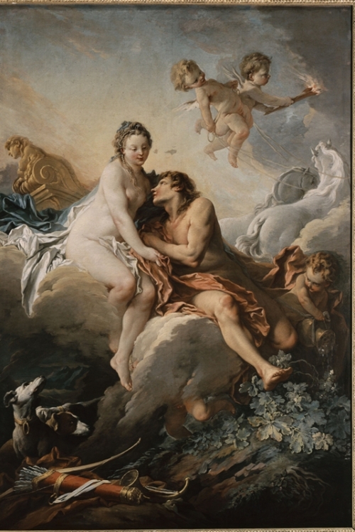 Aurora and Cephalus By Francois Boucher Wall Art Painting Prints Poster Canvas Picture Hanging Photo Gift Idea Home Decor