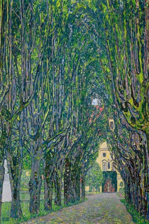 Avenue in the Park of Schloss Kammer By Gustav Klimt Wall Art Painting Prints Poster Canvas Picture Hanging Photo Gift Idea Home Decor