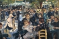 Bal du moulin de la Galette By Pierre Auguste Renoir Wall Art Painting Prints Poster Canvas Picture Hanging Photo Gift Idea Home Decor