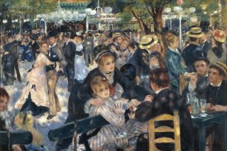 Bal du moulin de la Galette By Pierre Auguste Renoir Wall Art Painting Prints Poster Canvas Picture Hanging Photo Gift Idea Home Decor