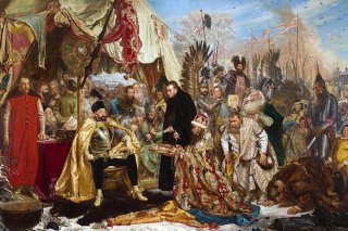 Bathory at Pskov By Jan Matejko Wall Art Painting Prints Poster Canvas Picture Hanging Photo Gift Idea Home Decor
