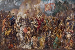 Battle of Grunwald By Jan Matejko Wall Art Painting Prints Poster Canvas Picture Hanging Photo Gift Idea Home Decor