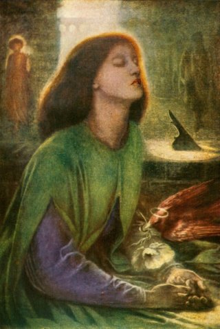 Beata Beatrix By Dante Gabriel Rossetti Wall Art Painting Prints Poster Canvas Picture Hanging Photo Gift Idea Home Decor