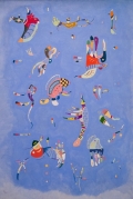 Bleu de Ciel By Wassily Kandinsky Wall Art Painting Prints Poster Canvas Picture Hanging Photo Gift Idea Home Decor