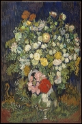 Bouquet of Flowers in a Vase By Vincent van Gogh Wall Art Painting Prints Poster Canvas Picture Hanging Photo Gift Idea Home Decor
