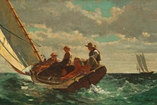 Breezing Up A Fair Wind By Winslow Homer Wall Art Painting Prints Poster Canvas Picture Hanging Photo Gift Idea Home Decor