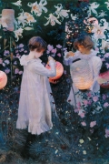 Carnation, Lily, Lily, Rose By John Singer Sargent Wall Art Painting Prints Poster Canvas Picture Hanging Photo Gift Idea Home Decor