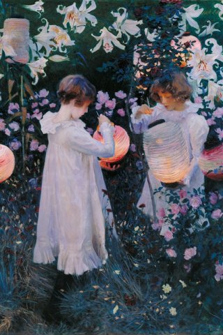Carnation, Lily, Lily, Rose By John Singer Sargent Wall Art Painting Prints Poster Canvas Picture Hanging Photo Gift Idea Home Decor