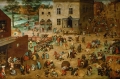 Children s Games By Pieter Bruegel the Elder Wall Art Painting Prints Poster Canvas Picture Hanging Photo Gift Idea Home Decor