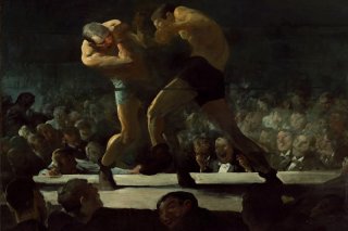 Club Night By George Bellows Wall Art Painting Prints Poster Canvas Picture Hanging Photo Gift Idea Home Decor
