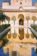 Court of the Myrtles By Joaquin Sorolla Wall Art Painting Prints Poster Canvas Picture Hanging Photo Gift Idea Home Decor