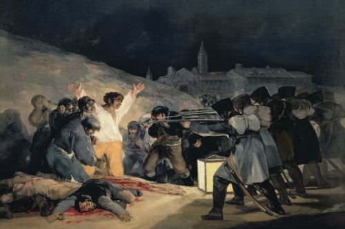 Execution of the Defenders of Madrid, 3rd May, 1808 By Francisco de Goya Wall Art Painting Prints Poster Canvas Picture Hanging Photo Gift Idea Home Decor
