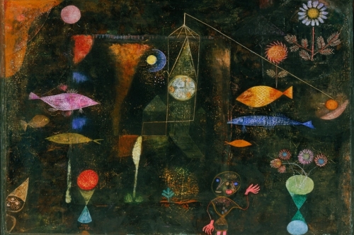 Fish Magic By Paul Klee Wall Art Painting Prints Poster Canvas Picture Hanging Photo Gift Idea Home Decor