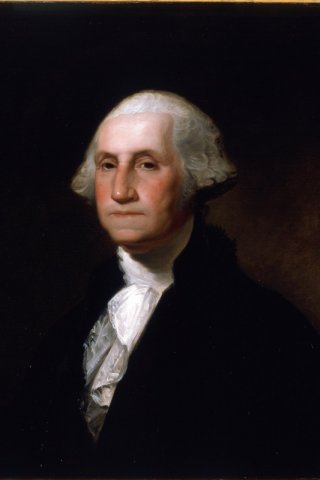 George Washington By Gilbert Stuart Wall Art Painting Prints Poster Canvas Picture Hanging Photo Gift Idea Home Decor