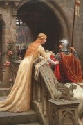 God Speed By Edmund Blair Leighton Wall Art Painting Prints Poster Canvas Picture Hanging Photo Gift Idea Home Decor