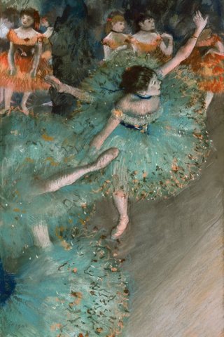 Green Dancer By Edgar Degas Wall Art Painting Prints Poster Canvas Picture Hanging Photo Gift Idea Home Decor