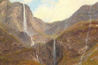 Gudvangen By Thomas Fearnley Wall Art Painting Prints Poster Canvas Picture Hanging Photo Gift Idea Home Decor