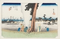 Hamamatsu Winter Scene By Utagawa Hiroshige Wall Art Painting Prints Poster Canvas Picture Hanging Photo Gift Idea Home Decor