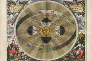 Harmonia Macrocosmica By Andreas Cellarius Wall Art Painting Prints Poster Canvas Picture Hanging Photo Gift Idea Home Decor