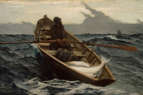 Hurricane Bahamas By Winslow Homer Wall Art Painting Prints Poster Canvas Picture Hanging Photo Gift Idea Home Decor