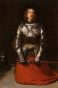 Joan of Arc By John Everett Millais Wall Art Painting Prints Poster Canvas Picture Hanging Photo Gift Idea Home Decor