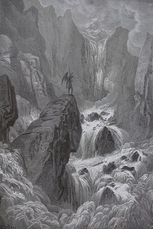 John Milton Book Ix Lines 74 And 75 By Gustave Dore Wall Art Painting Prints Poster Canvas Picture Hanging Photo Gift Idea Home Decor