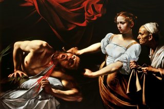 Judith Beheading Holofernes By Michelangelo Merisi da Caravaggio Wall Art Painting Prints Poster Canvas Picture Hanging Photo Gift Idea Home Decor