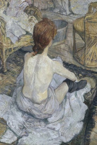 La Toilette By Henri De Toulouse Lautrec Wall Art Painting Prints Poster Canvas Picture Hanging Photo Gift Idea Home Decor