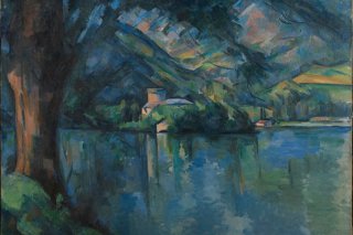 Lac d Annecy By Paul Cezanne Wall Art Painting Prints Poster Canvas Picture Hanging Photo Gift Idea Home Decor