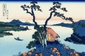 Lake Suwa in the Shinano Province By Katsushika Hokusai Wall Art Painting Prints Poster Canvas Picture Hanging Photo Gift Idea Home Decor