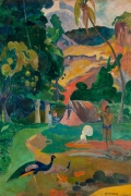 Landscape with Peacocks By Paul Gauguin Wall Art Painting Prints Poster Canvas Picture Hanging Photo Gift Idea Home Decor