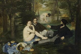Le Dejeuner sur l herbe By Edouard Manet Wall Art Painting Prints Poster Canvas Picture Hanging Photo Gift Idea Home Decor