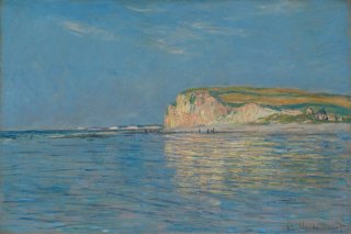 Low Tide at Pourville By Claude Monet Wall Art Painting Prints Poster Canvas Picture Hanging Photo Gift Idea Home Decor