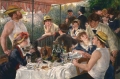 Luncheon of the Boating Party By Pierre Auguste Renoir Wall Art Painting Prints Poster Canvas Picture Hanging Photo Gift Idea Home Decor