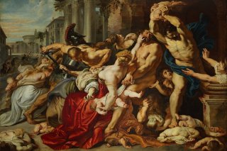 Massacre of the Innocents By Peter Paul Rubens Wall Art Painting Prints Poster Canvas Picture Hanging Photo Gift Idea Home Decor