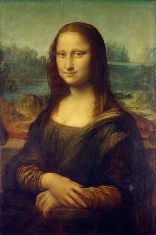 Mona Lisa By Leonardo da Vinci Wall Art Painting Prints Poster Canvas Picture Hanging Photo Gift Idea Home Decor