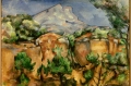 Mont Sainte Victoire Seen from the Bibemus Quarry By Paul Cezanne Wall Art Painting Prints Poster Canvas Picture Hanging Photo Gift Idea Home Decor