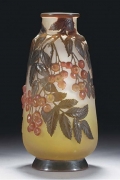 Mould Blown Cameo Glass Vase By Emile Galle Wall Art Painting Prints Poster Canvas Picture Hanging Photo Gift Idea Home Decor