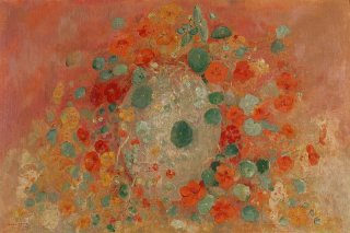 Nasturtiums By Odilon Redon Wall Art Painting Prints Poster Canvas Picture Hanging Photo Gift Idea Home Decor