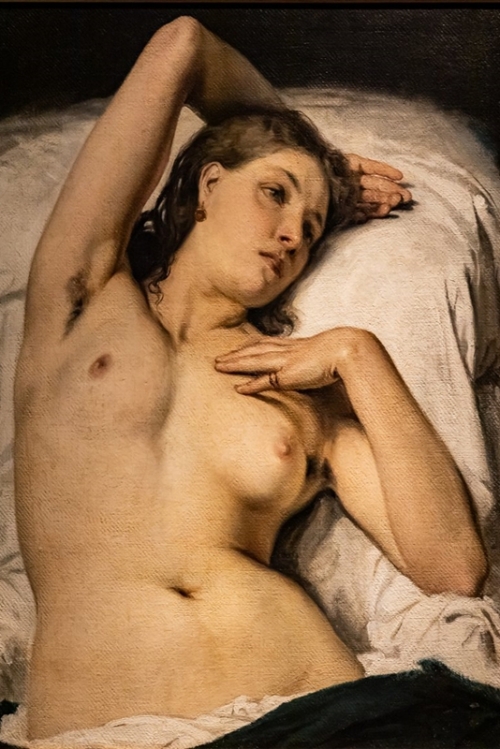 Nude of Woman By Francesco Hayez Wall Art Painting Prints Poster Canvas Picture Hanging Photo Gift Idea Home Decor