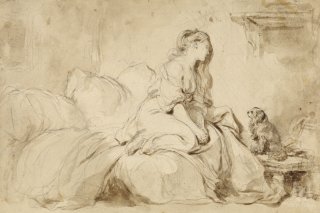 Oh! If Only He Were as Faithful to Me By Jean Honore Fragonard Wall Art Painting Prints Poster Canvas Picture Hanging Photo Gift Idea Home Decor