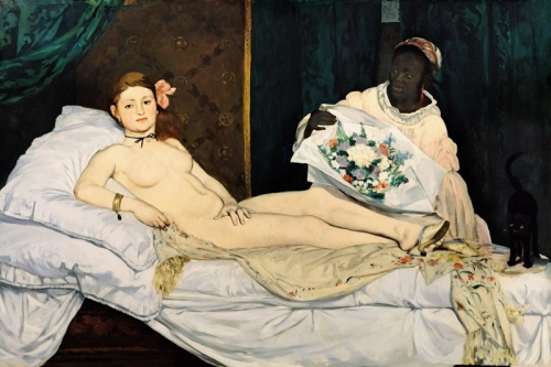 Olympia By Edouard Manet Wall Art Painting Prints Poster Canvas Picture Hanging Photo Gift Idea Home Decor